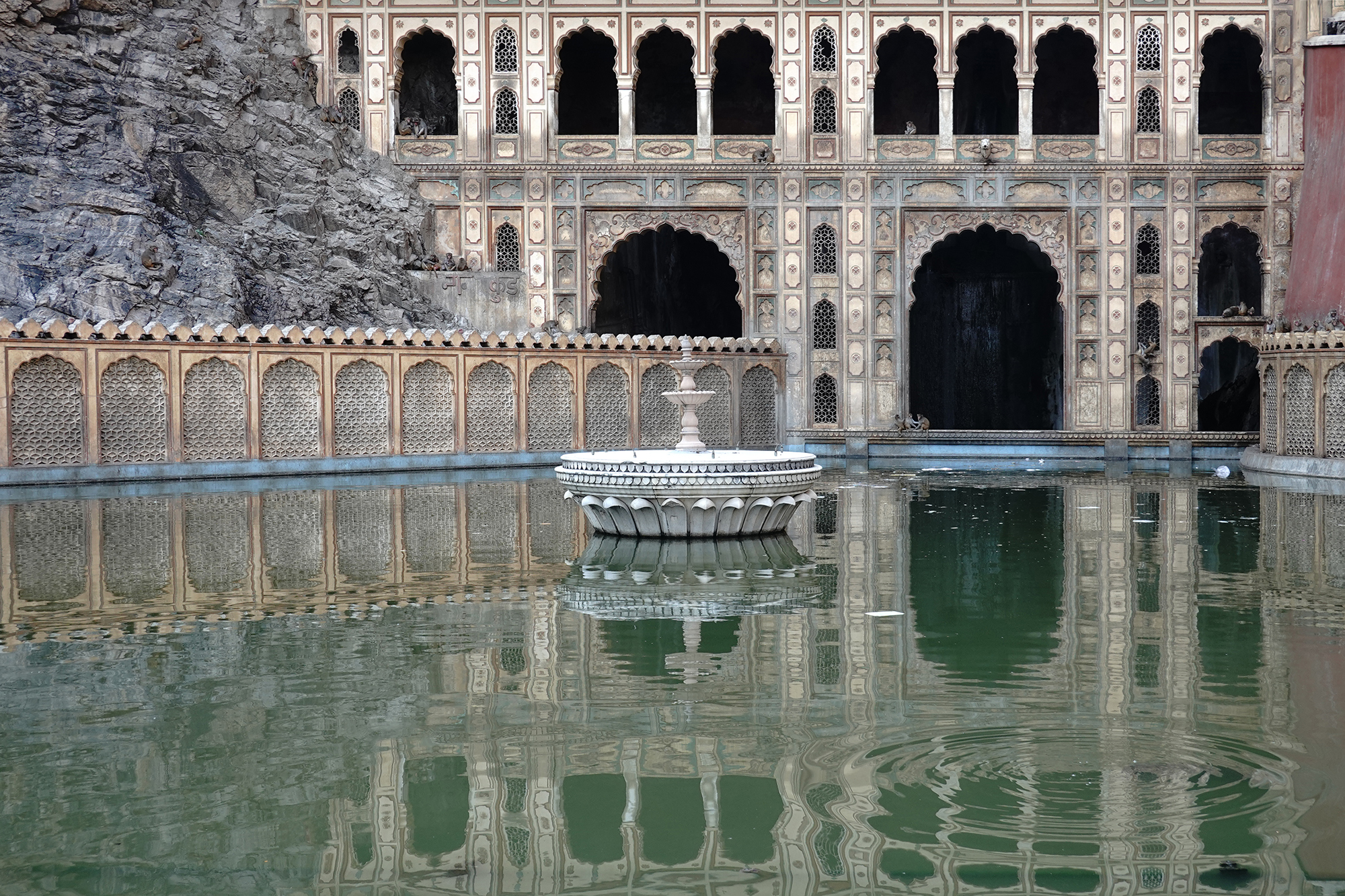Christoph Radke, India, Jaipur, Monkey Temple, 2022